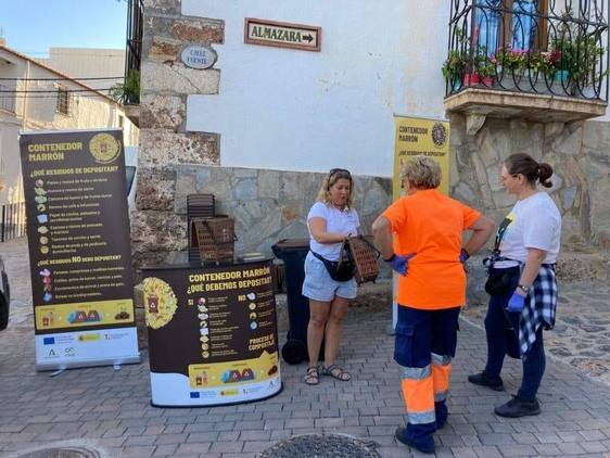 El contenedor marrón llega al corazón de la Alpujarra