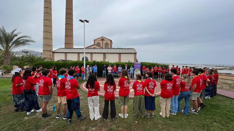 Scouts de toda Andalucía coleccionan «momentos para recordar» en Adra