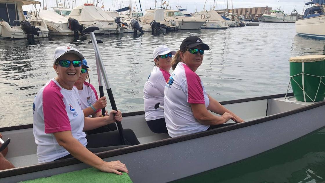 El 'bote dragón' que regenera cuerpo y mente en Adra