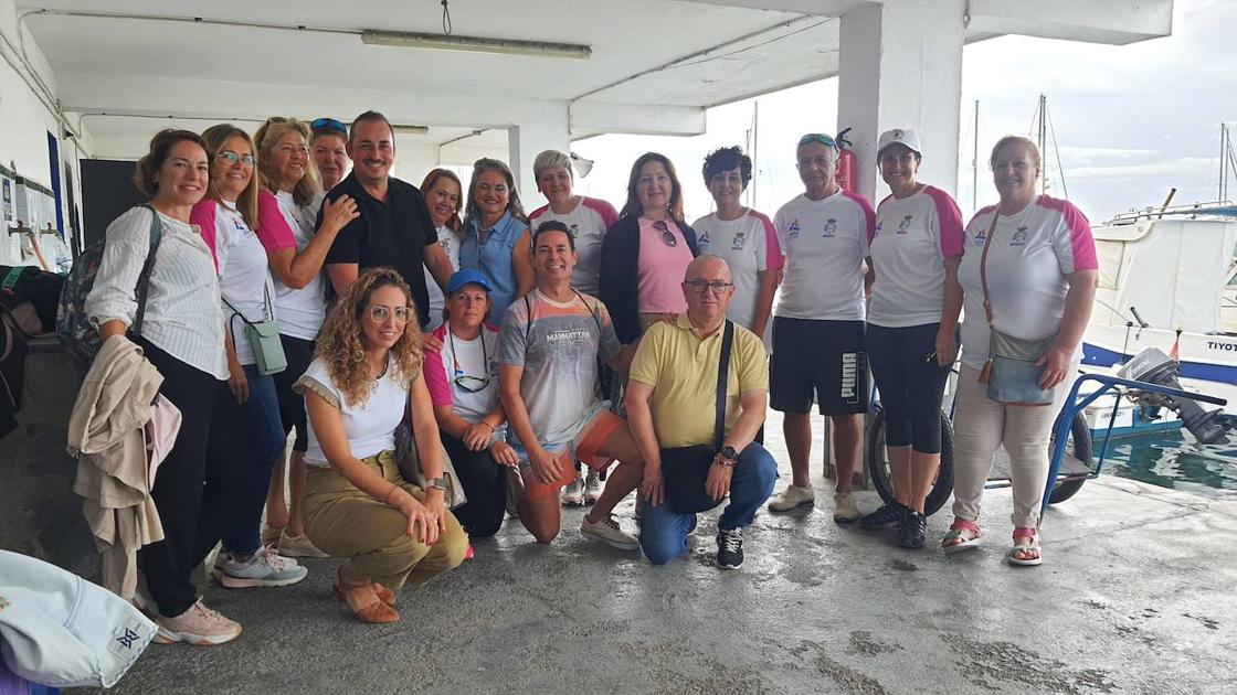 El 'bote dragón' que regenera cuerpo y mente en Adra