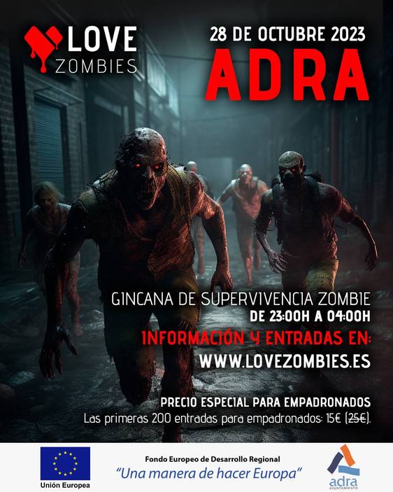 Los zombies toman Adra