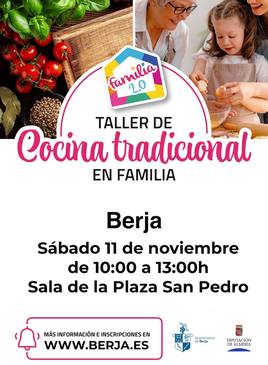 Taller de cocina en familia, en Berja