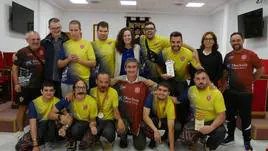 El alcalde recibe a los campeones de España de fútbol sala adaptado