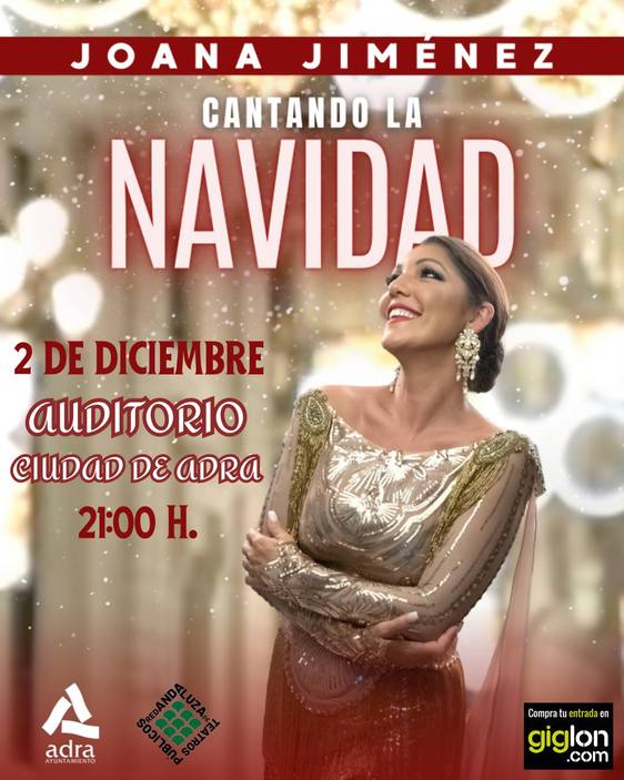 La voz de Joana Jiménez, en el Auditorio Ciudad de Adra