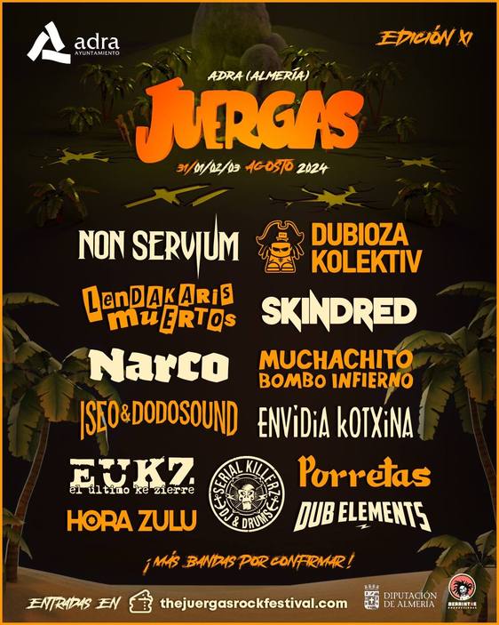 Juergas Rock desvela los primeros grupos de su próxima edición