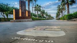 El nuevo carril bici conectará con el que ya existe en el Paseo Nerea Camacho.