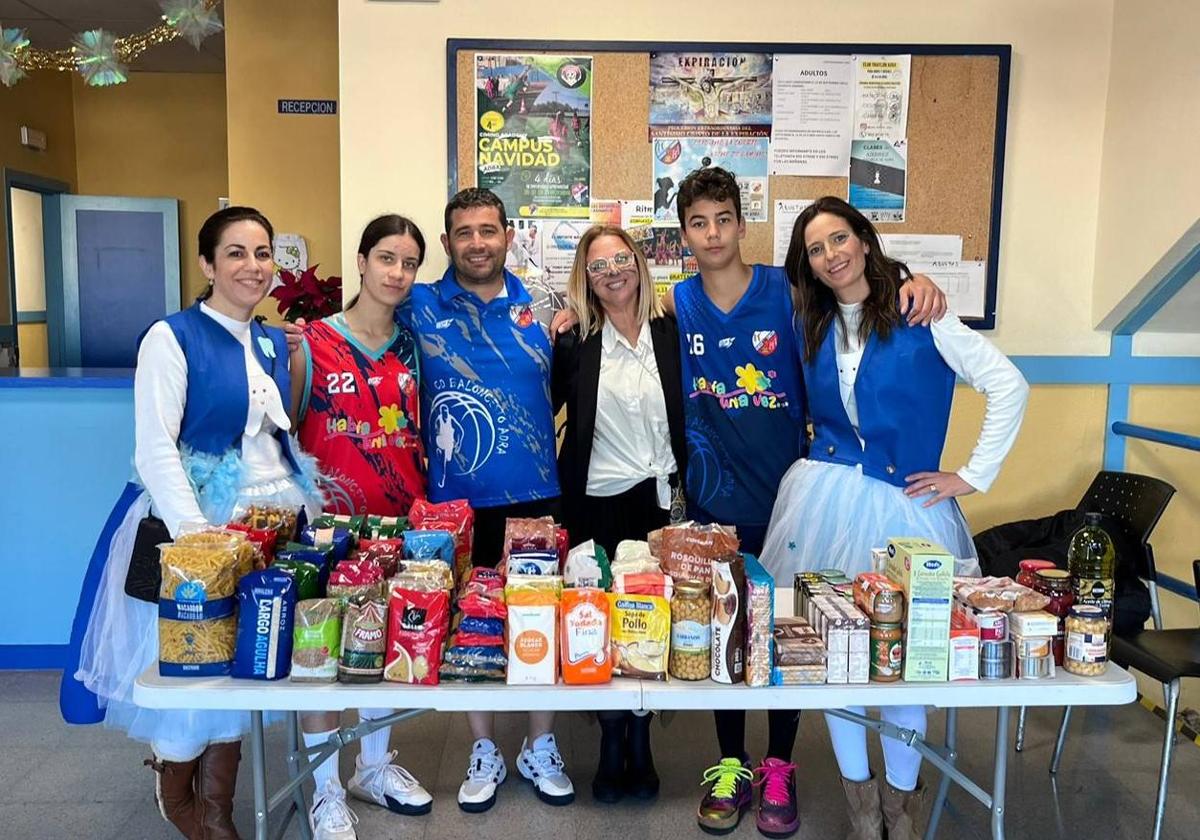 El baloncesto abderitano es solidario