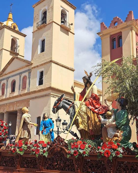Procesión de 'La Borriquita'.
