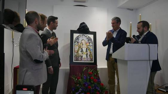 La Virgen de los Dolores protagoniza el cartel de la Semana Santa de Adra
