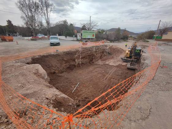 Se traslada la parada de autobús de forma temporal por las obras en Alcaudique