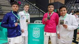 Dos karatecas del club Scorpio consiguen medalla en San Fernando