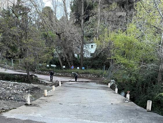 Vía libre para acceder a El Nacimiento de Laujar