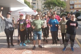 Marcha nórdica, un hábito que ayuda a prevenir enfermedades