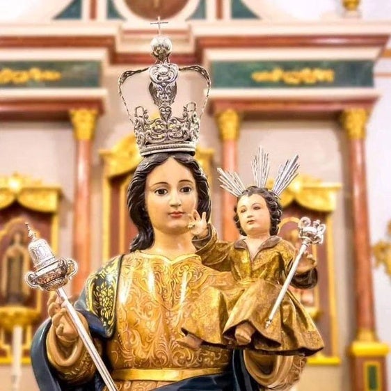 La patrona de Adra se traslada a la parroquia
