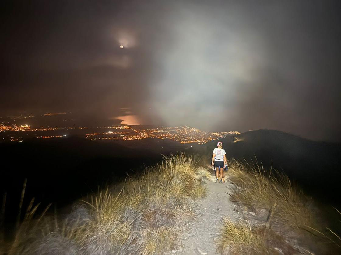 La Superluna de Esturión, desde el 'balcón' de Adra