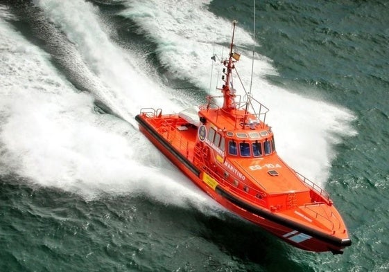 Imagen de archivo de una embarcación de rescate.