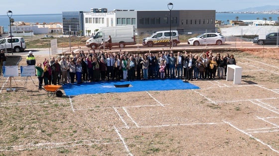 Diputación y Balanegra inician las obras del futuro Centro Social y de Mayores