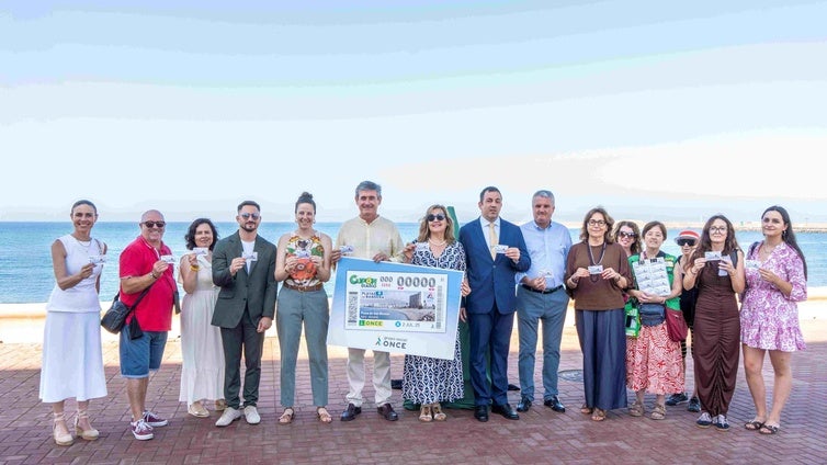 La ONCE dedica su cupón del 2 de julio a la playa de San Nicolás en Adra