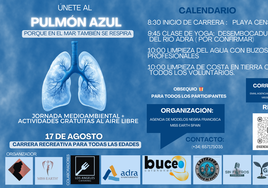 CCartel anunciador de la actividad en el municipio abderitano.