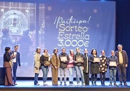 El acto de entrega y sorteo tuvo lugar en el Auditorio 'Ciudad de Adra'.