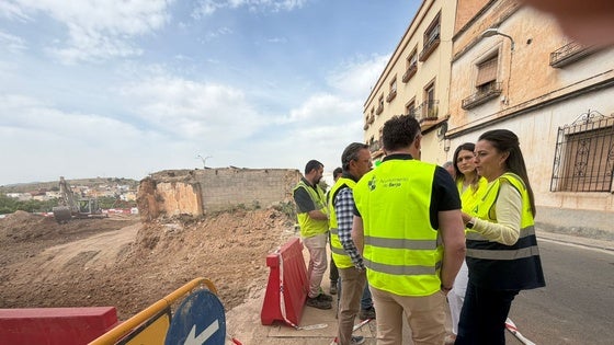Las obras para mejorar la seguridad vial en la A-358 en Berja avanzan en su primera fase