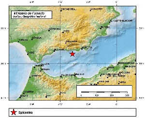 Adra nota un terremoto en Alborán Norte