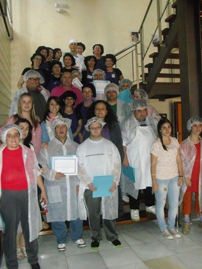 Alumnos del taller la Abderitana y el Centro Ocupacional comparten habilidades culinarias