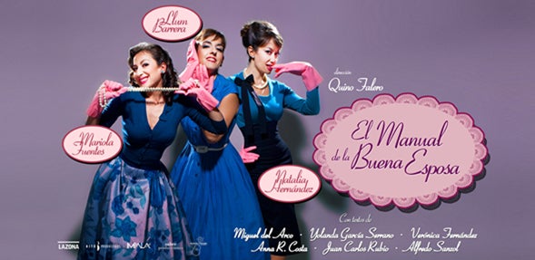 La obra de teatro ‘El Manuel de la Buena Esposa’ llegará a Adra el próximo 30 de agosto en el conocido como teatro de feria