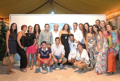 Nuevas Generaciones en la feria de Adra