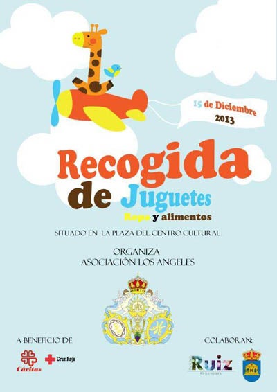 'Los ángeles de Adra' recogerán juguetes, comida y ropa en Adra para los más necesitados