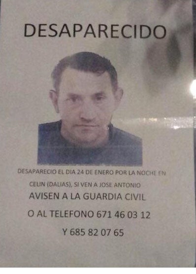 Buscan a un hombre de 37 años con discapacidad psíquica desaparecido cinco días en Dalías