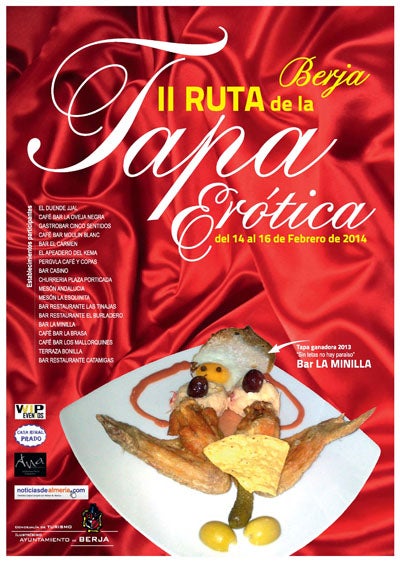 La Ruta de la Tapa erótica de Berja sirve de chiste para Zapeando
