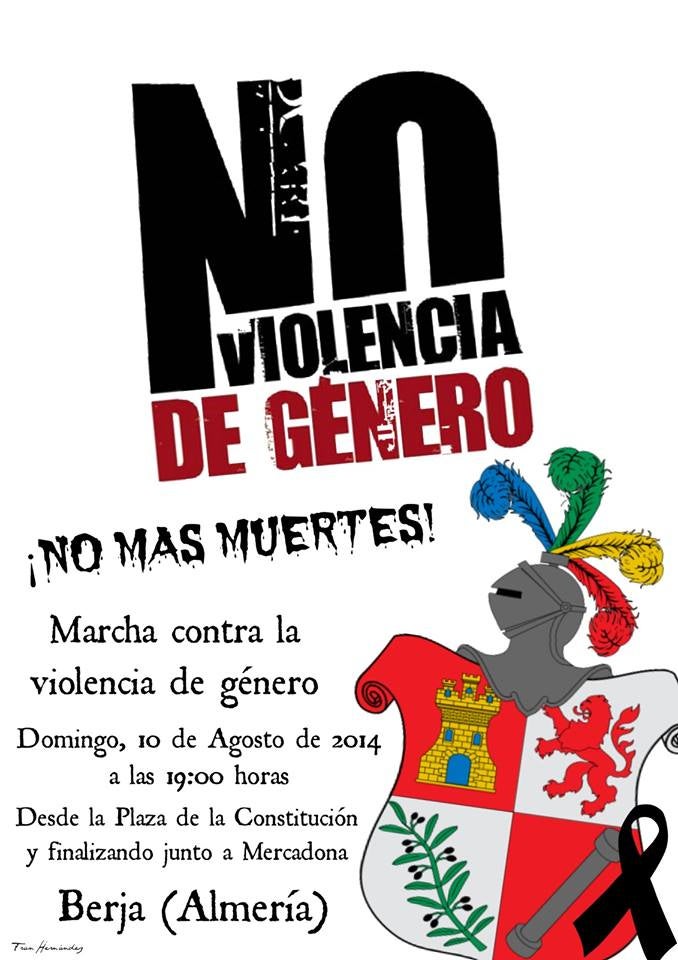 Berja convoca una marcha contra la violencia de género