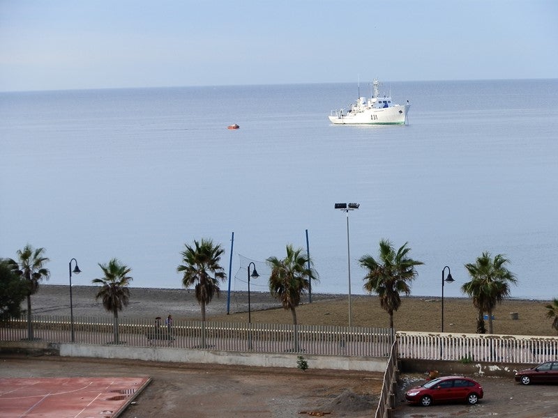 El 'malaspina' de la Armada Española, en Adra