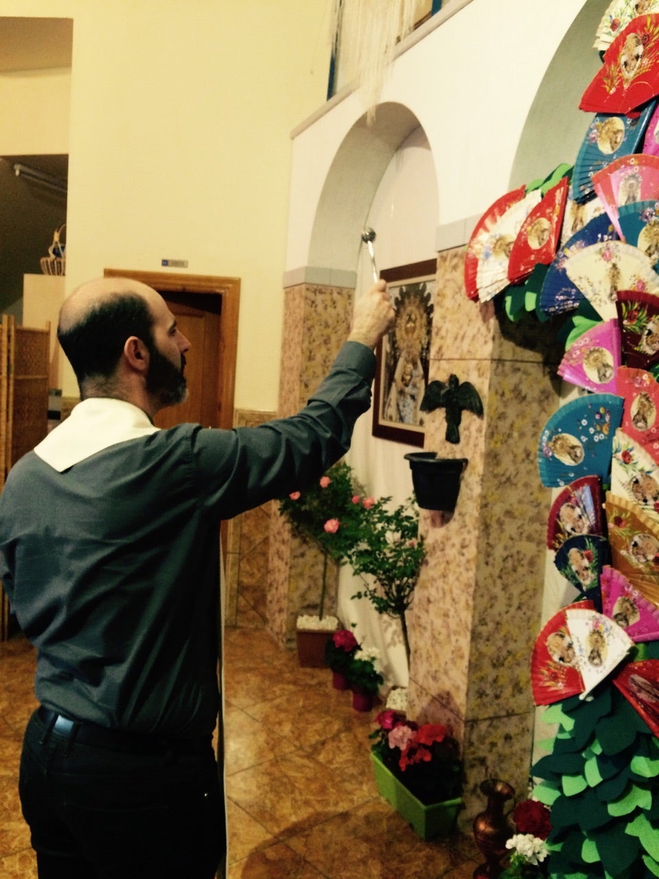 La Virgen de Gádor celebra las Cruces