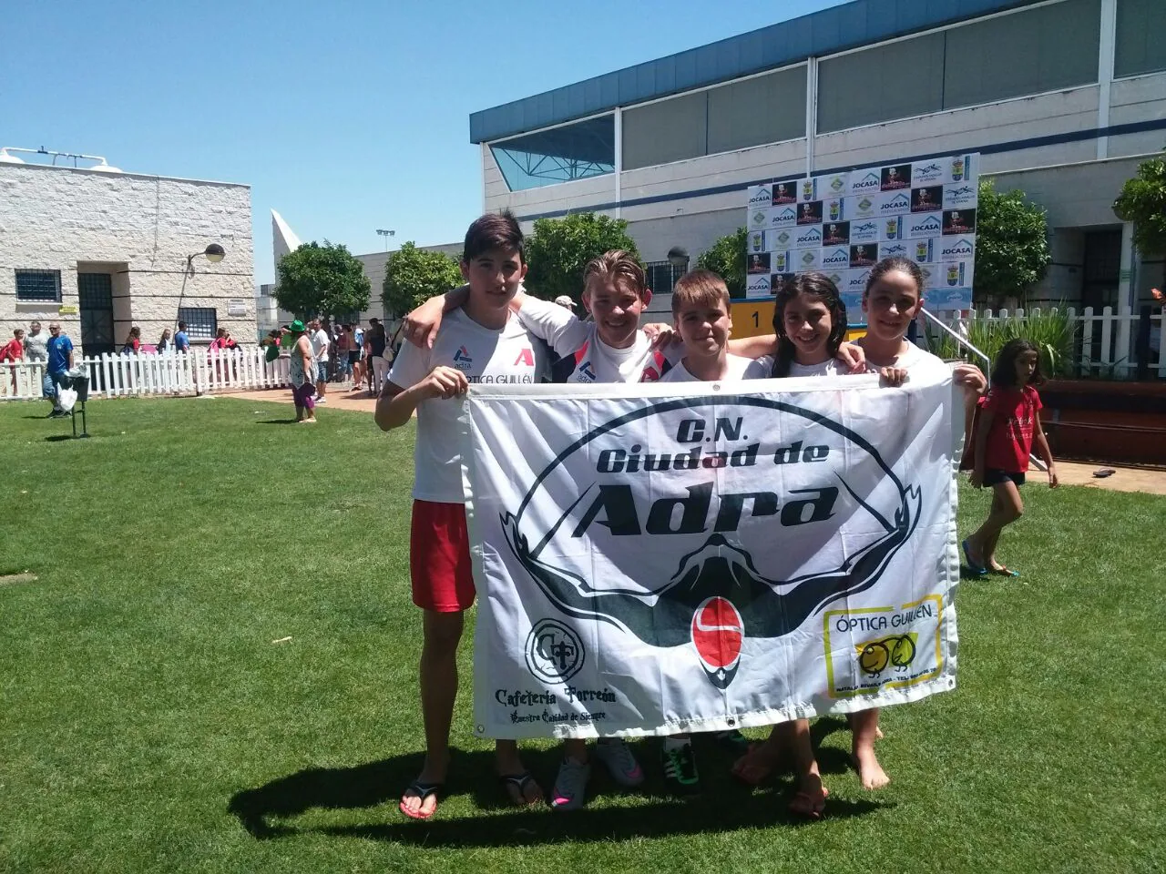 El Club de Natación Ciudad de Adra debuta en los campeonatos de España