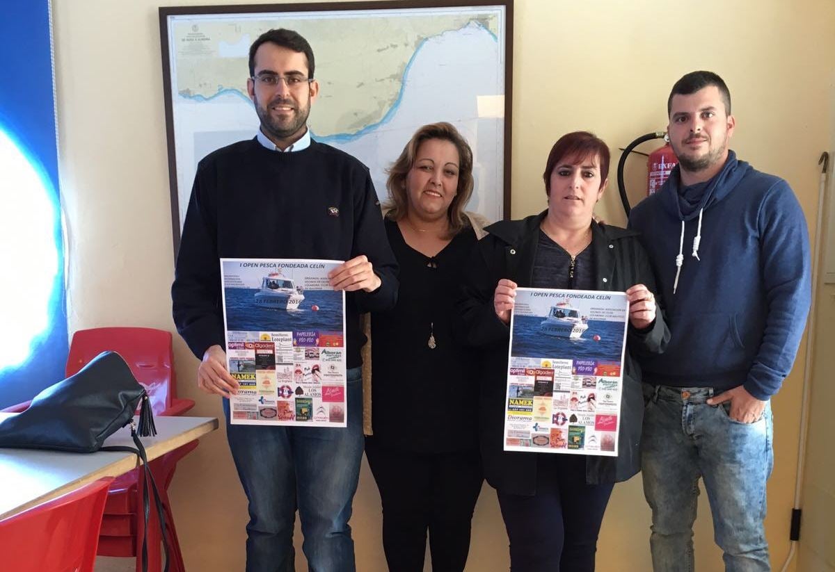 Los vecinos de Celín organizan una jornada de pesca deportiva en Balerma