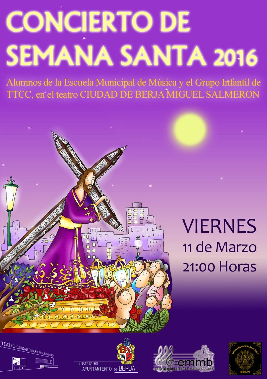 El Teatro de Berja se brinda hoy a la Semana Santa