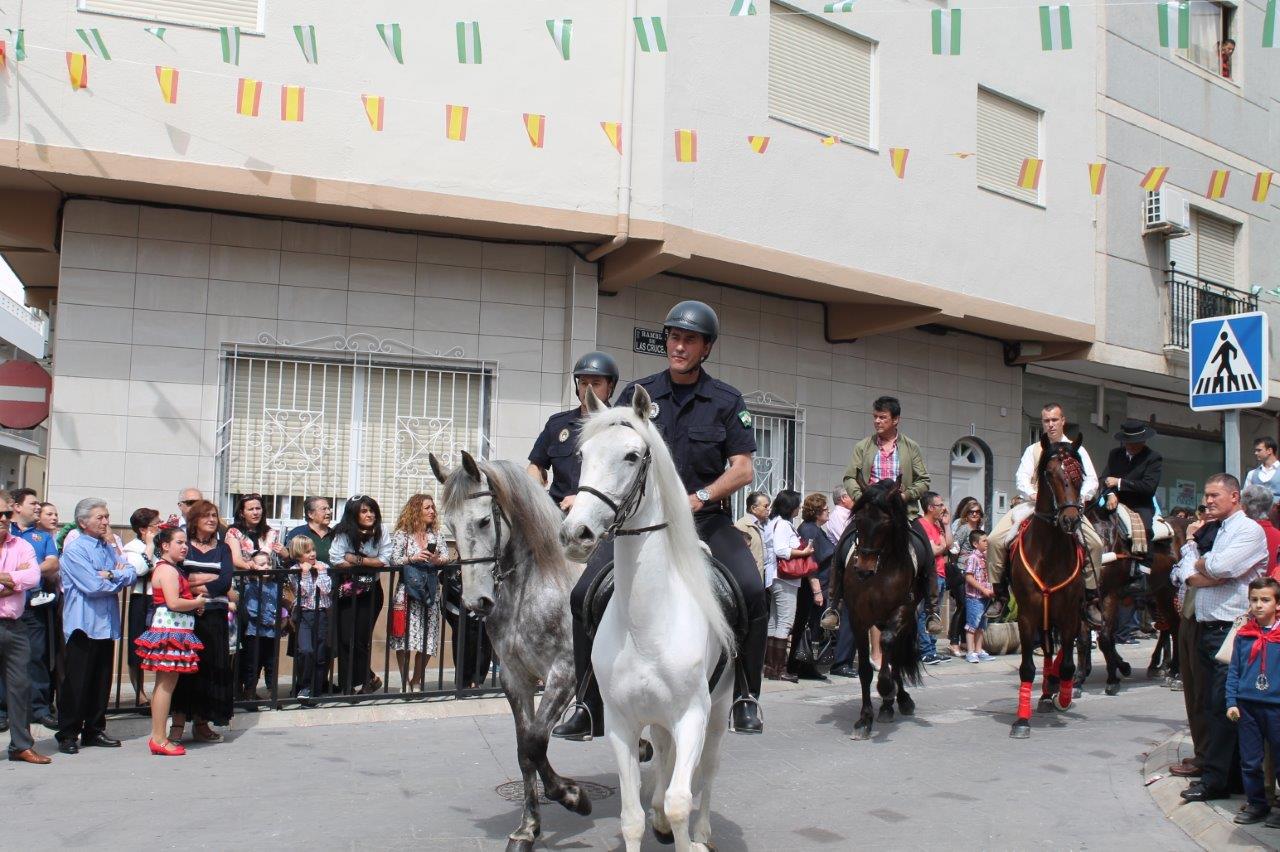 Adra obliga a registrar a los caballos que acompañen a San Marcos en su día grande