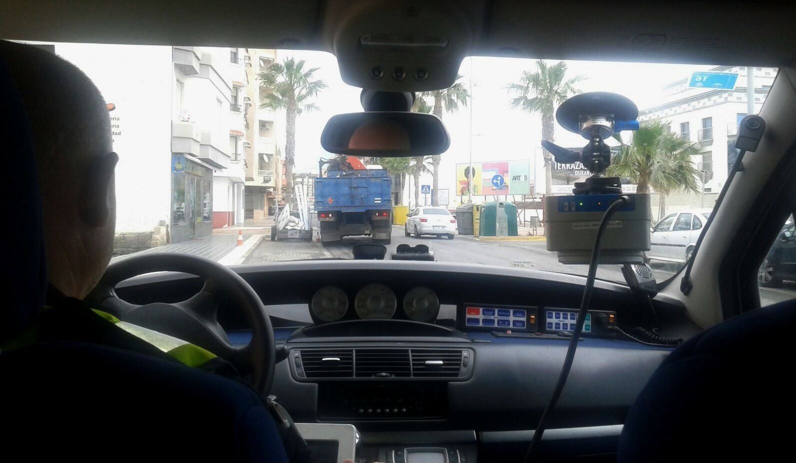 El exceso de velocidad, bajo control