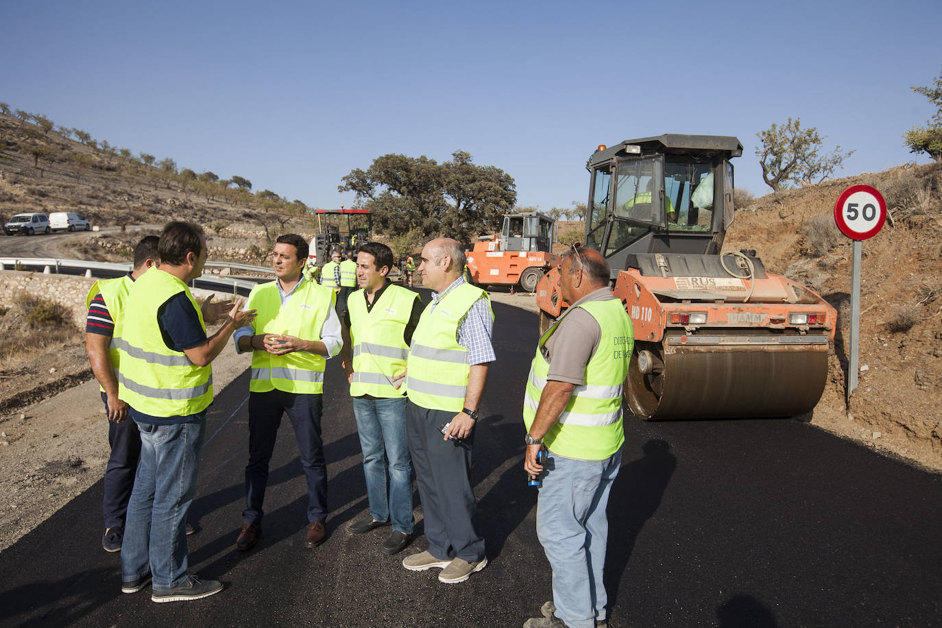 Las obras en la comarca del Almanzora mordenizarán las comunicaciones. 
