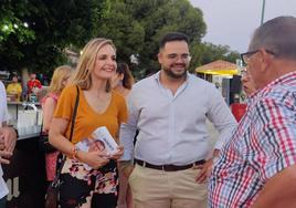 El alcalde de Zurgena, durante la campaña electoral.