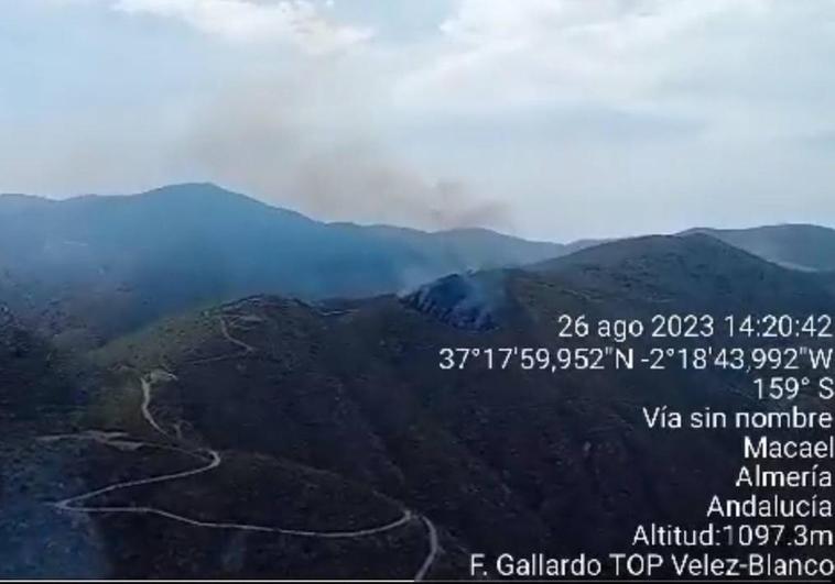 Infoca da por extinguido el incendio forestal de Macael