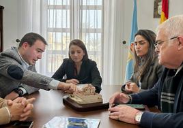 Reunión en el Ayuntamiento deAlbox.