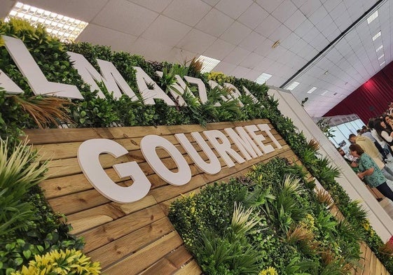 Photocall de la feria gastronómica Almanzora Gourmet.