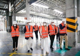 La consejera Carolina España sitúa a Grupo Cosentino como «un espejo en el que mirarse para las empresas de Andalucía, de España y del mundo»