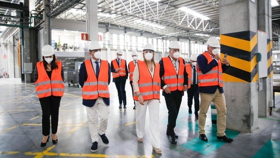 La consejera Carolina España sitúa a Grupo Cosentino como «un espejo en el que mirarse para las empresas de Andalucía, de España y del mundo»