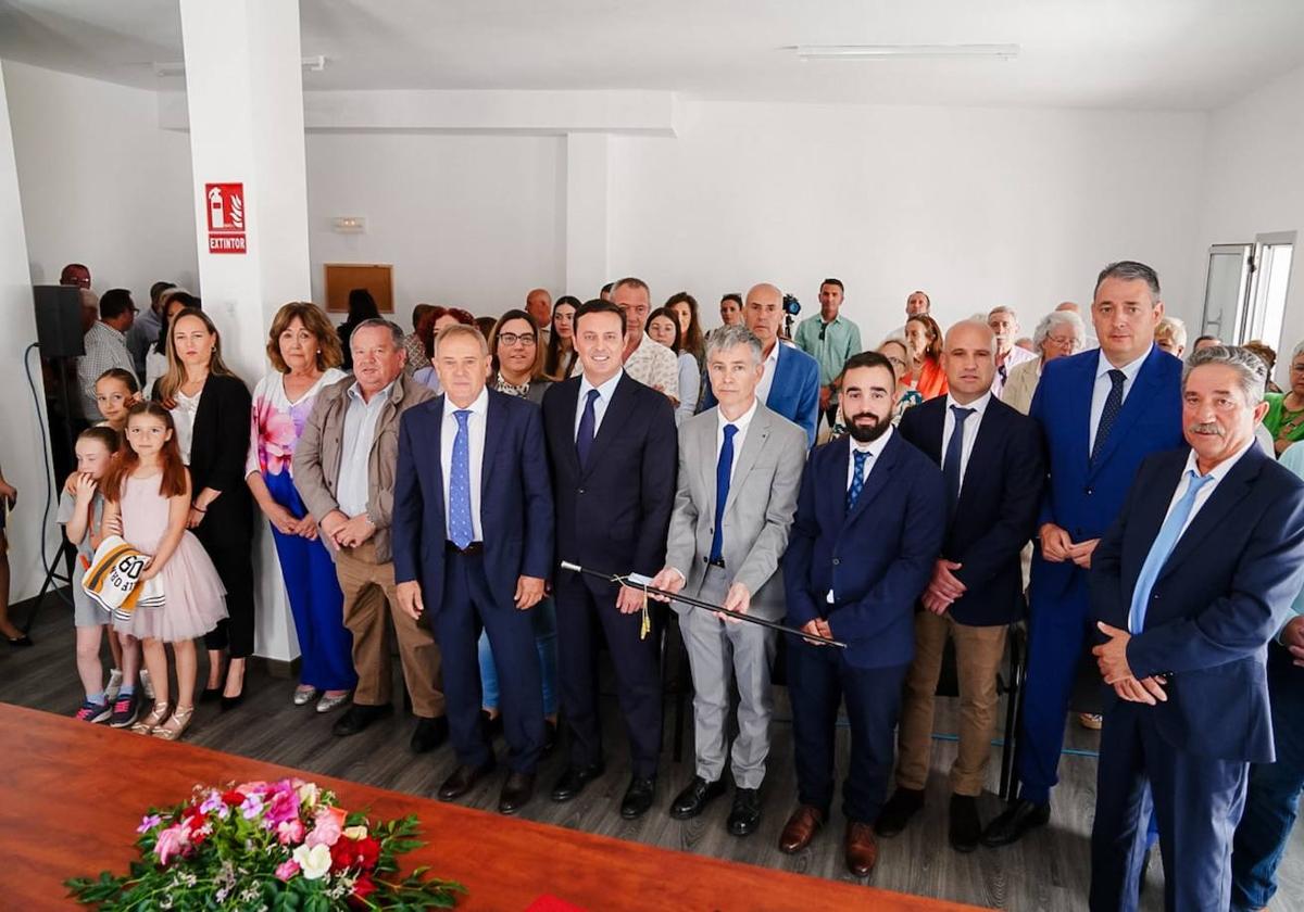 Raúl Granero en la toma de posesión.