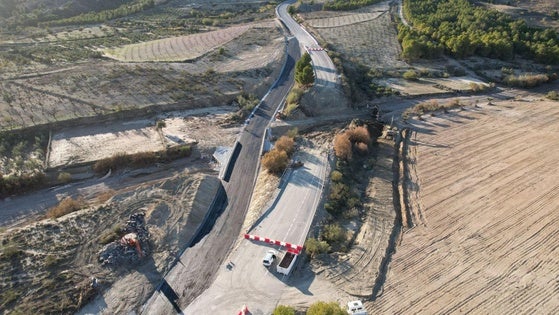 Reabre al tráfico la variante de Serón destruida por la DANA con un desvío provisional