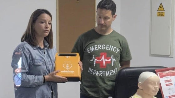 Albox instala cuatro desfibriladores en el municipio «actuar con rapidez es determinante»